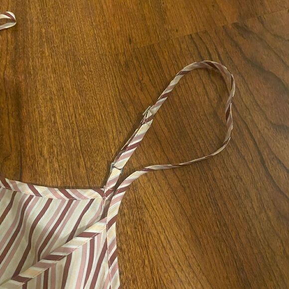 BOSS Datecara Striped Tiered Midi Dress NWT size 12 - Picture 4 of 7